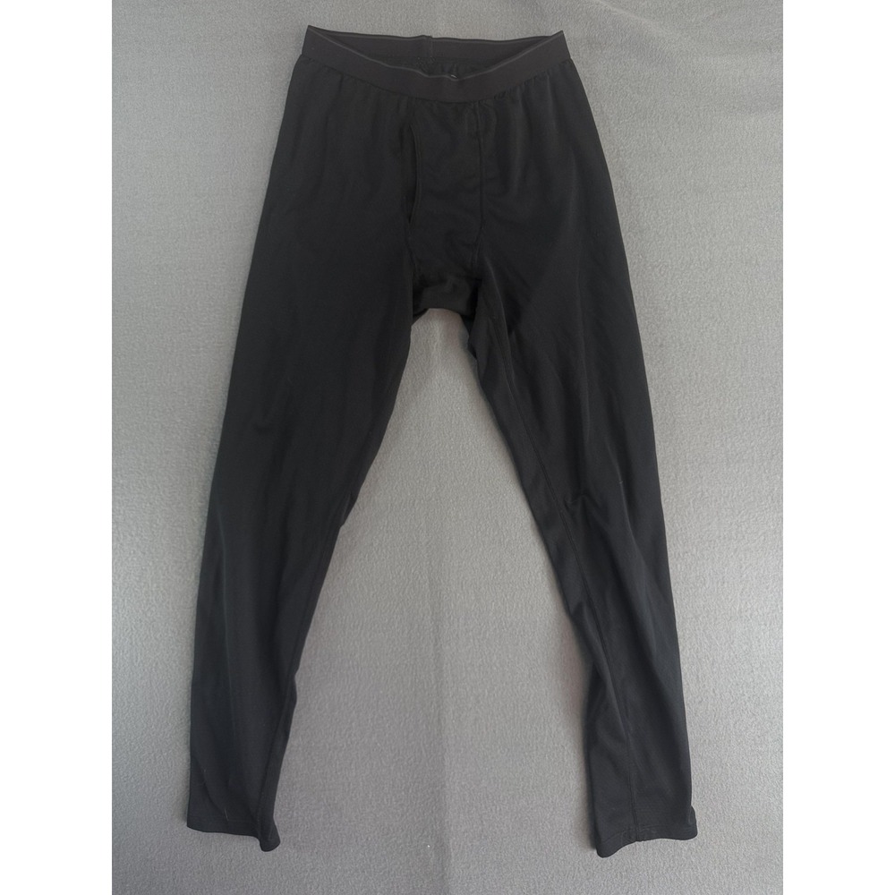 REI Long Johns Mens Small Black Lightweight Thermal Base Layer‎ Underwear